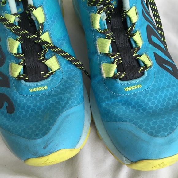 Adidas Running Tennis Shoes Sneakers Size 7 - Picture 6 of 11